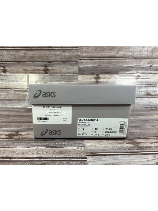 Thom Browne New York x Asics Gel Kayano 14 Sz 7 Men 8.5 Women Black NEW In Box main image 6